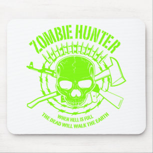 Caçador Mousepad do zombi