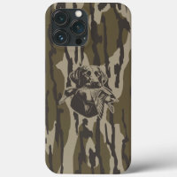 Caçadores De Patos Com Camuflagem De Florestas De