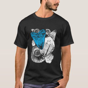 Caçadores fósseis paleontologia Camisa de Leve Lon