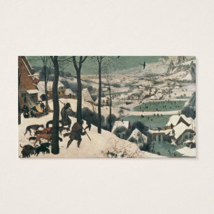 Caçadores na neve - em janeiro de 1565
