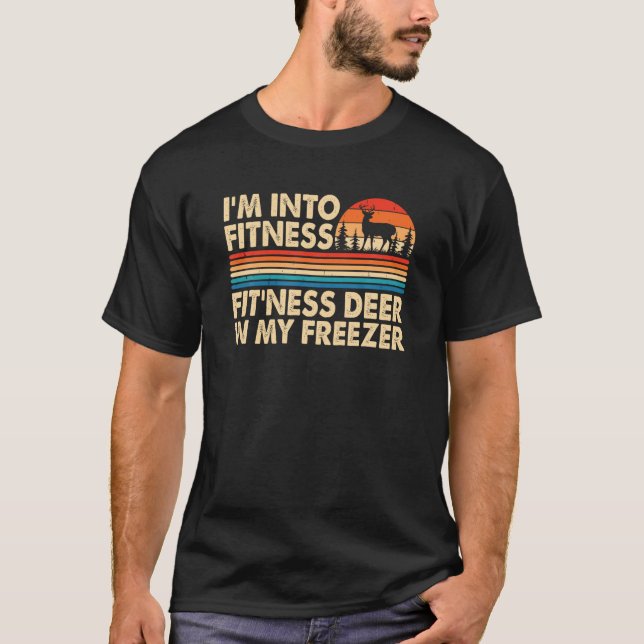 Caçando Camisa Eu estou na Malhação Deer Freezer E (Frente)
