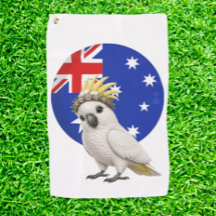 Cacatua Um Pequeno Pedaço da Austrália Toalha de