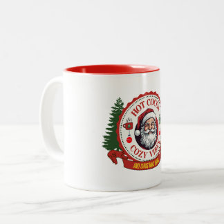 Cacau quente Cozy Vibes de Natal Mágica Caneca