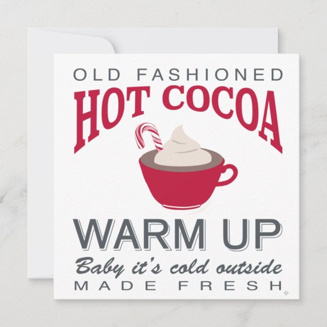 Cacau quente de fazenda de férias (Frente)