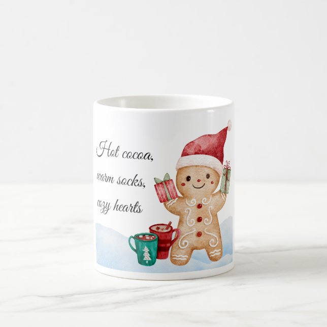 Cacau quente, Meias quente - Caneca de Natal (Centro)