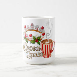 Cacau Rainha Engraçada Caneca de Natal