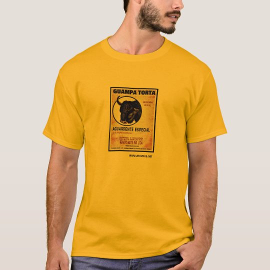 Cachaça Guampa torta Camiseta