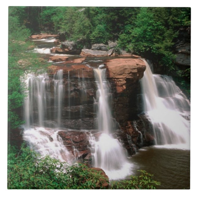 Cachoeira Blackwater, Virgínia Ocidental, cênica, (Frente)