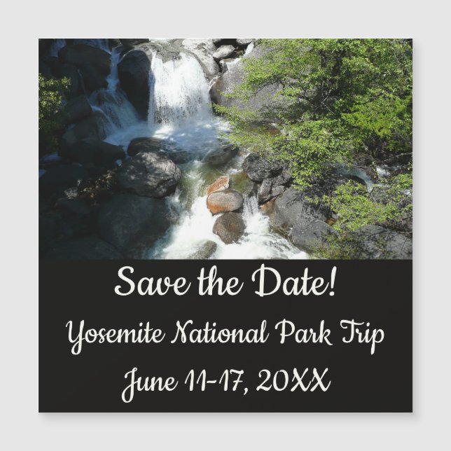 Cachoeira Cascade em Yosemite National Park (Frente)
