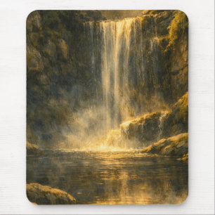Cachoeira da Floresta Oculta – Mousepad
