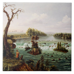 Cachoeira de Saint Anthony por Henry Lewis