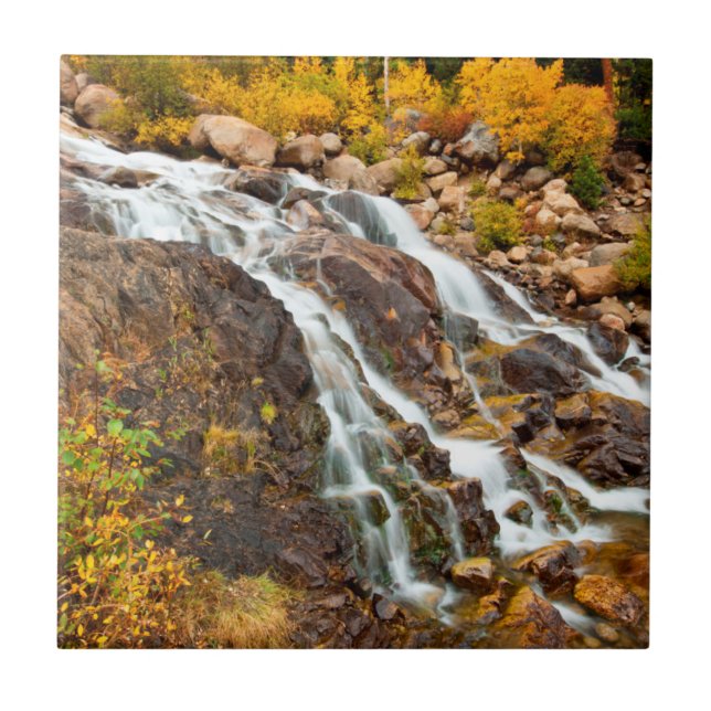 Cachoeira no Parque Nacional Grand Teton (Frente)