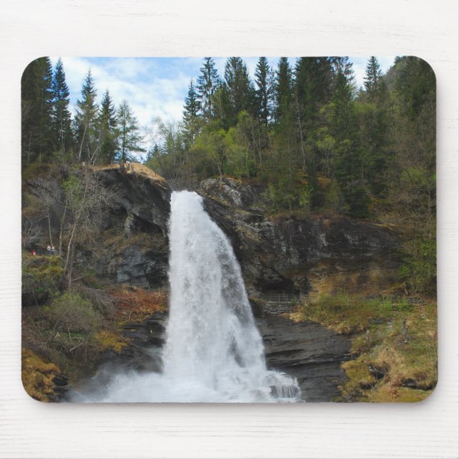 Cachoeira norueguesa Mousepad (Frente)
