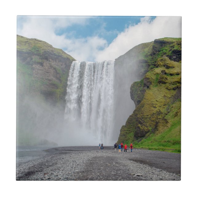 Cachoeira Skogafoss - vila de Skogar, Islândia (Frente)