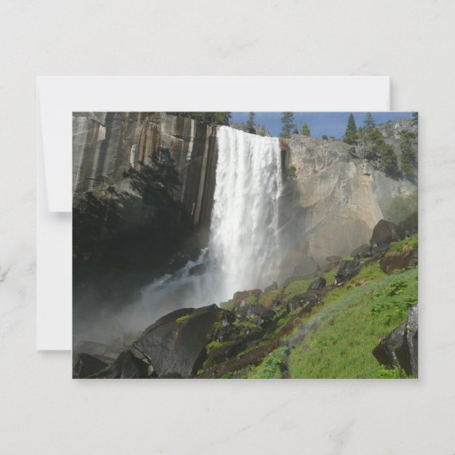Cachoeira Vernal I no Parque Nacional de Yosemite (Frente)