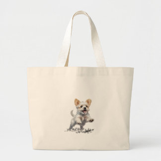 Cachorrinho Fofo para Bolsa de Mão Grande