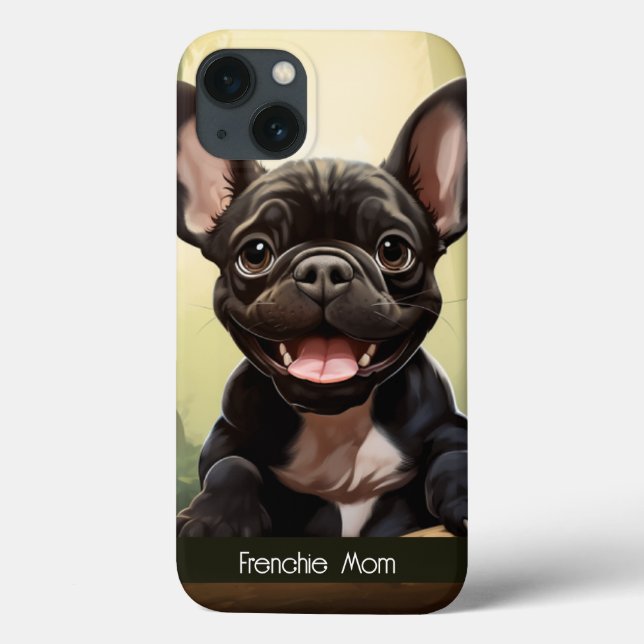 😍Cachorrinho francês doce em uma floresta (Verso)