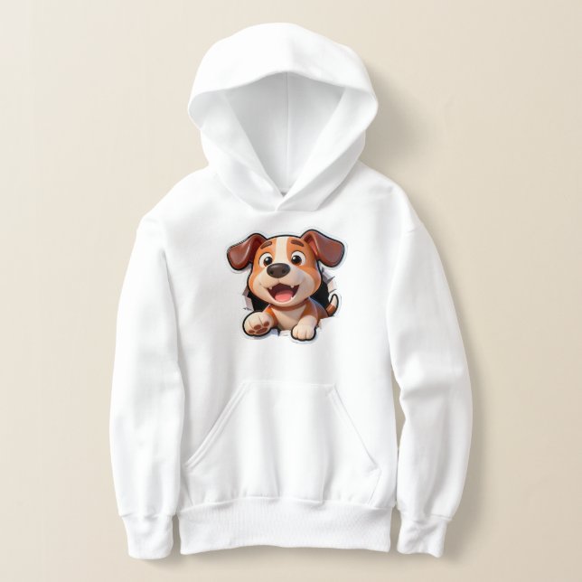 Cachorrinho Peek-a-Boo – Cachorro Fofo Frente & Ra (Postura )