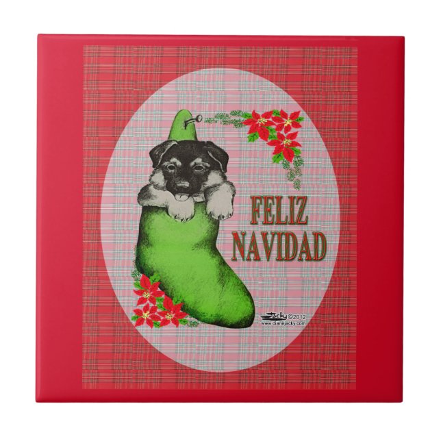 Cachorrito Feliz Navidad (Frente)