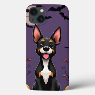 Cachorro alegre de Halloween em estilo cartoon