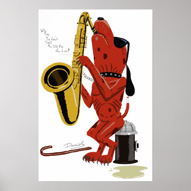 Cachorro Antigo, Poster de Novas Licenças (Frente)