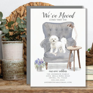 Cachorro Bichon Frise Nós Mudamos o Anúncio