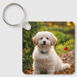 Cachorro Cachorro Cortado Chaveiro