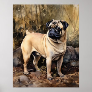 Cachorro Cachorro Impressão Poster