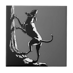 Cachorro Cão Cachorro Caça Cerâmica Azulejo Decor