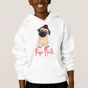 Cachorro Cartoon Pug Meninas / Meninos