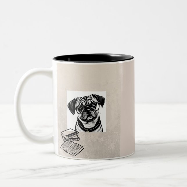 Cachorro com caneca (Esquerda)