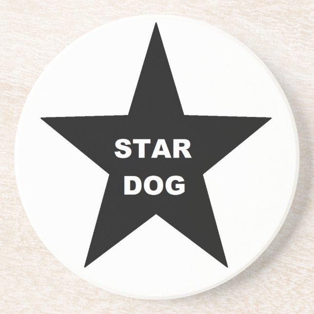 Cachorro da Estrela porta copos na Estrela Negra (Frente)