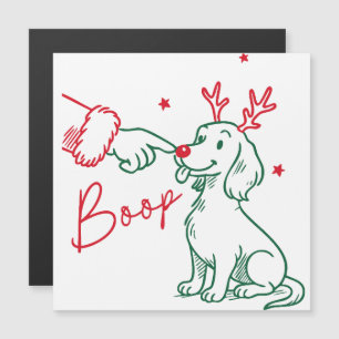 Cachorro Dachshund Boop de Natal