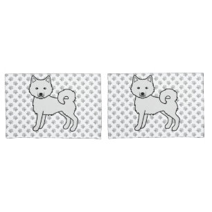 Cachorro de Cartoon Branco Malamute