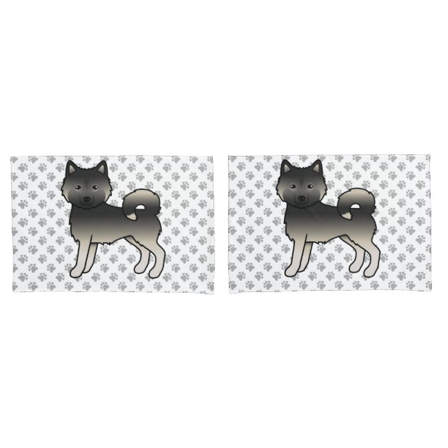 Cachorro De Desenho Animado Fofo Malamute do Alasc (Frente - conjunto)