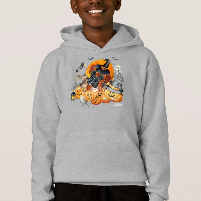 Cachorro de Dia das Bruxas Bonito (Frente)