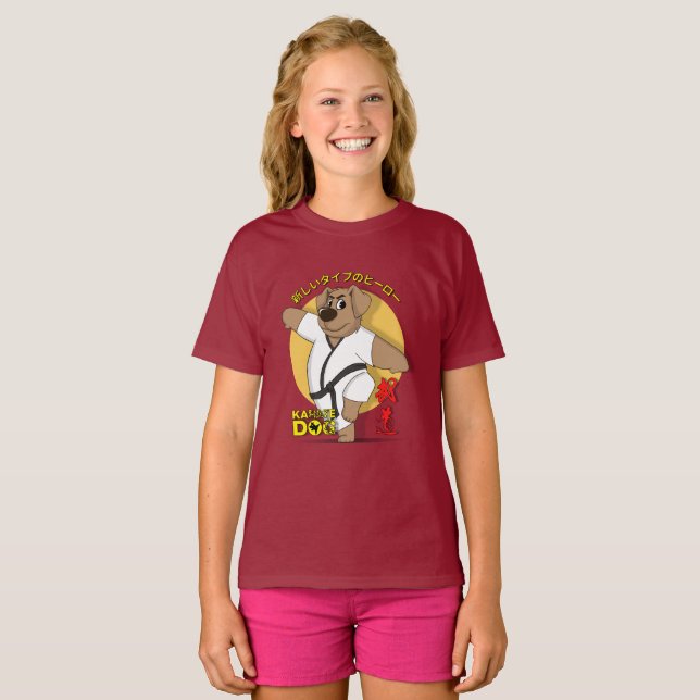 Cachorro de Karatê | Camiseta Infantil (Frente Completa)