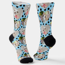 Cachorro de Meias de Pet Personalizado Mãe Oferta