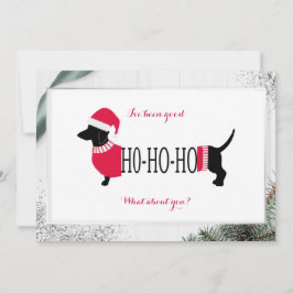 Cachorro de Natal Bonito, Eu tenho sido um bom car