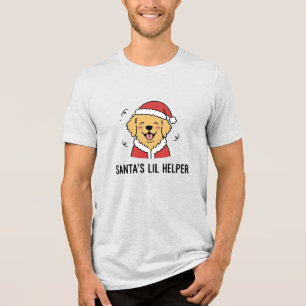 Cachorro de Natal Retriever Dourado Pequeno Ajuda