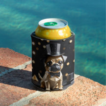 Cachorro de Origami Fofo com Porta-Bebidas de Espu