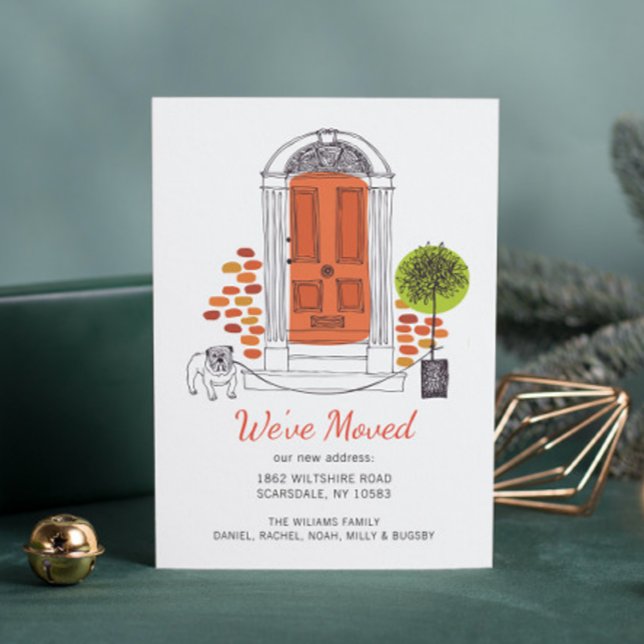 Cachorro de Portas Laranja que Movemos | Anúncio d (Criador carregado)