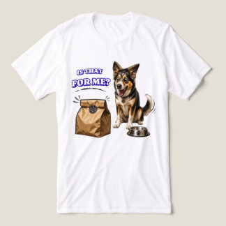 Cachorro Engraçado Animado Esperando Comida – É Pa