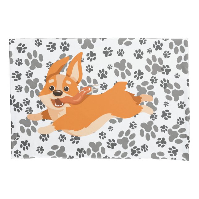 Cachorro Engraçado Corgi (Frente)