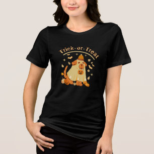 Cachorro Fantasma Ghost Retro Spooky Dia de as Bru