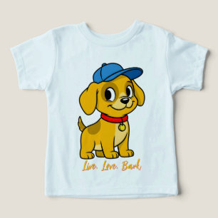 Cachorro Feliz com Gorro Azul