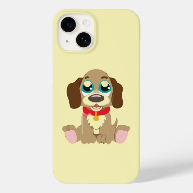 Cachorro Fofo Com Olhos Bonitos (Verso)