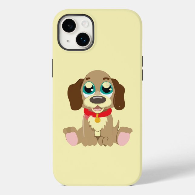 Cachorro Fofo Com Olhos Bonitos (Verso)
