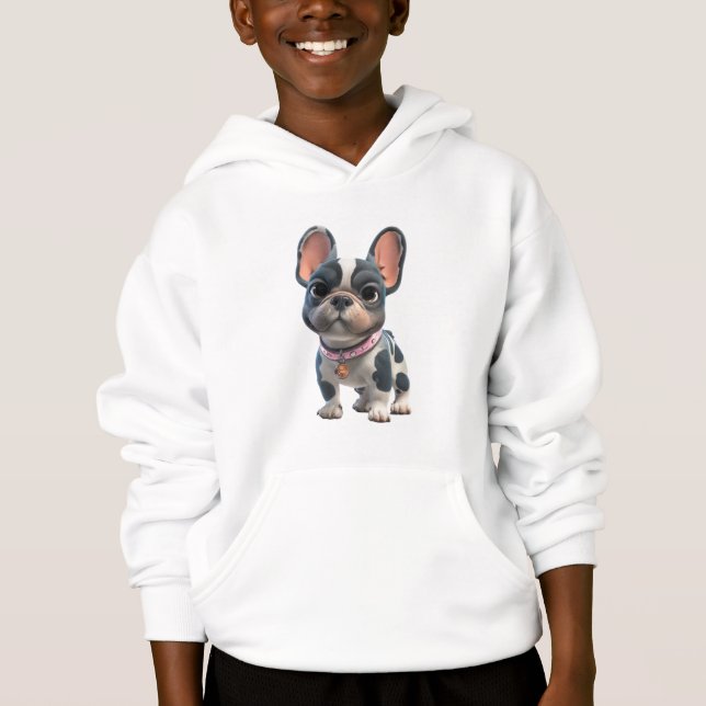 Cachorro francês fofo (Frente)