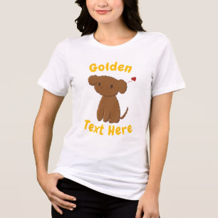 Cachorro Golden Doodle Personalizado
